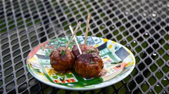 Truffled Meatballs with Parmesan